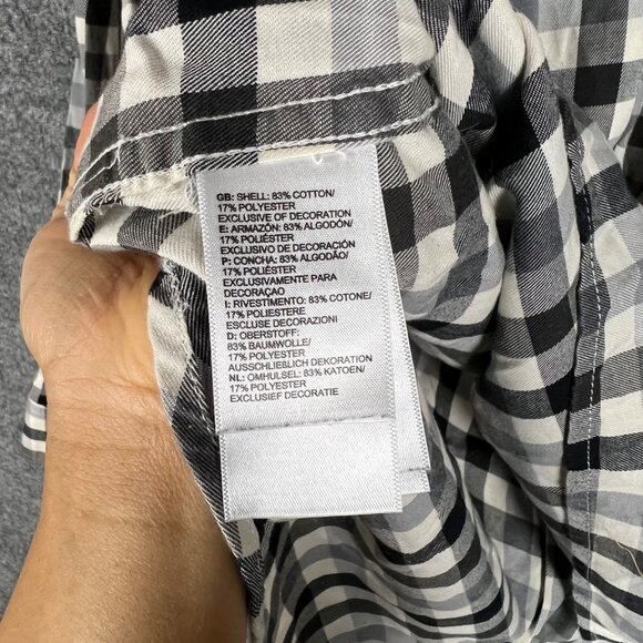 The North Face Button Down Shirt Mens XL Plaid Collared Long Sleeve - Picture 4 of 10